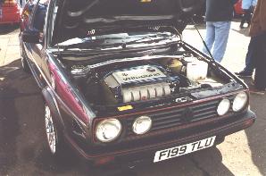 VR6 in Mk2 Golf