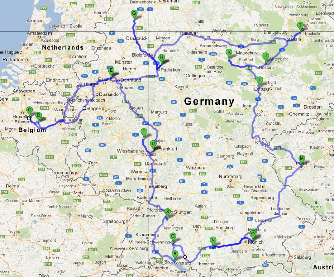 Driving around in circles does not necessarily indicate
geographic embarrassment